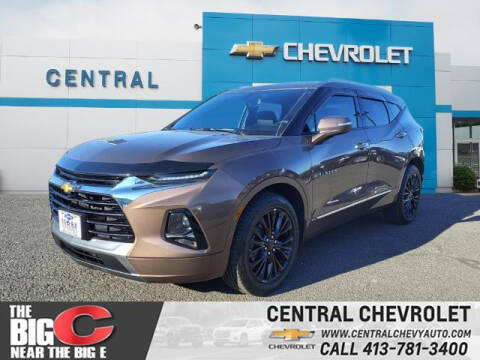 2019 Chevrolet Blazer for sale at CENTRAL CHEVROLET in West Springfield MA