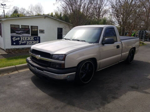 2005 Chevrolet Silverado 1500 for sale at TR MOTORS in Gastonia NC