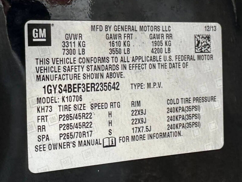 2014 Cadillac Escalade Luxury