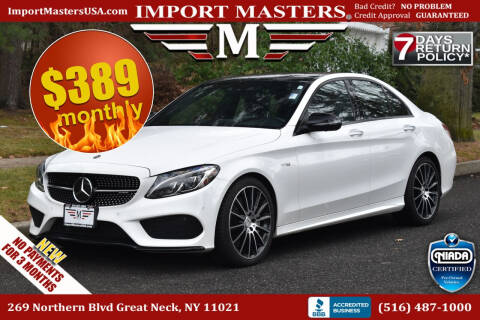 2018 Mercedes-Benz C-Class for sale at Import Masters in Great Neck NY