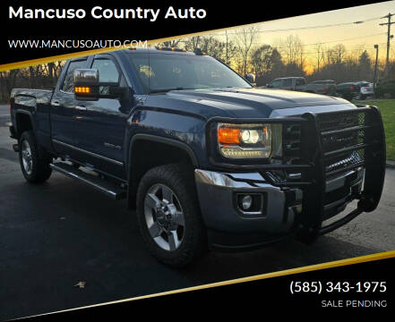 2016 GMC Sierra 2500HD for sale at Mancuso Country Auto in Batavia NY