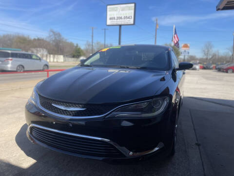 2016 Chrysler 200 for sale at Shock Motors in Garland TX