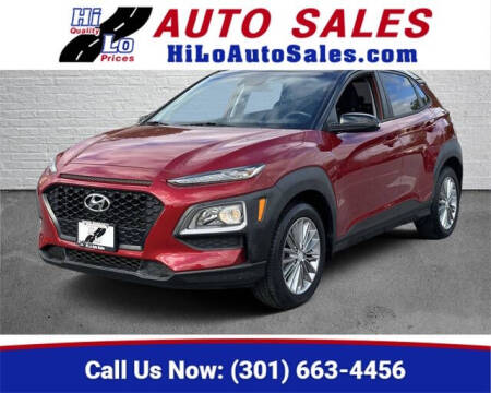 2019 Hyundai Kona for sale at Hi-Lo Auto Sales in Frederick MD