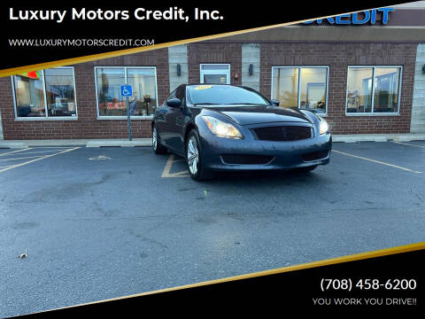 2010 Infiniti G37 Coupe for sale at Luxury Motors Credit, Inc. in Bridgeview IL