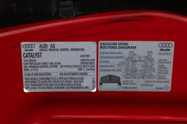 2003 Audi RS 6 quattro