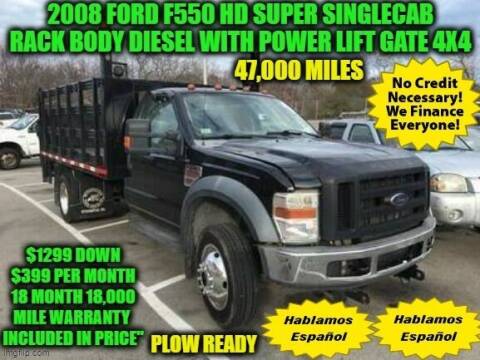 2008 Ford F-550 Super Duty for sale at D&D Auto Sales, LLC in Rowley MA