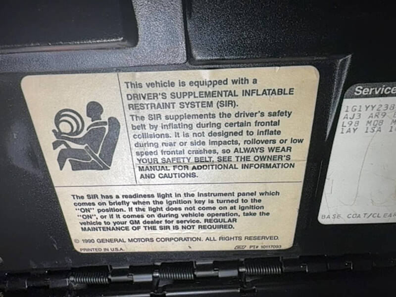 1990 Chevrolet Corvette