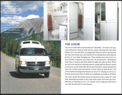 2001 Pleasure Way EXCEL TD