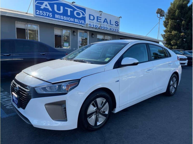 2019 Hyundai Ioniq Hybrid for sale at AutoDeals in Hayward CA