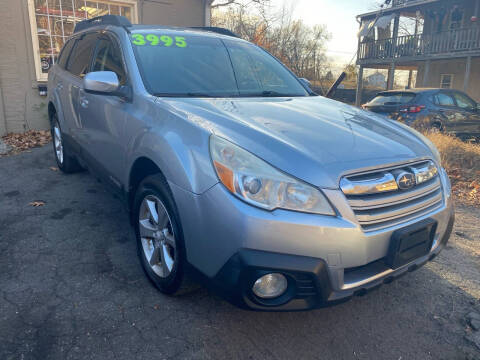 2013 Subaru Outback for sale at MILL STREET AUTO SALES LLC in Vernon CT