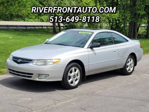 2001 Toyota Camry Solara for sale at Riverfront Auto Sales in Middletown OH