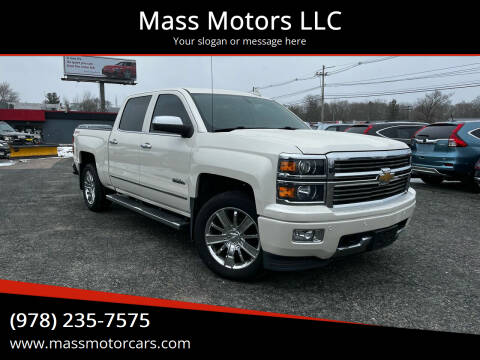 2015 Chevrolet Silverado 1500 for sale at Mass Motors LLC in Worcester MA