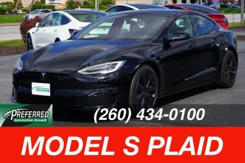 2021 Tesla Model S for sale at Preferred Auto Fort Wayne in Fort Wayne IN