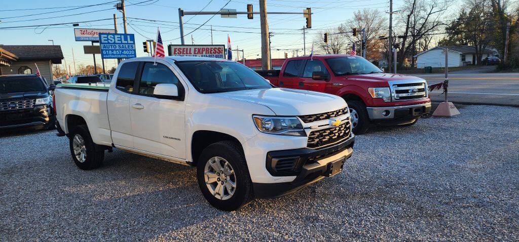 2020 Chevrolet Colorado for sale at ESELL AUTO SALES in Cahokia, IL