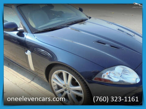 2007 Jaguar XK-Series for sale at One Eleven Vintage Cars in Palm Springs CA