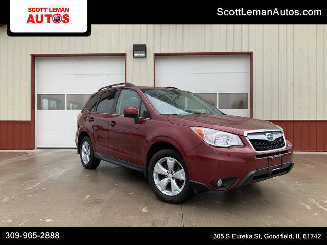2014 Subaru Forester for sale at SCOTT LEMAN AUTOS in Goodfield IL