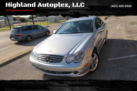 2003 Mercedes-Benz CLK for sale at Highland Autoplex, LLC in Dallas TX