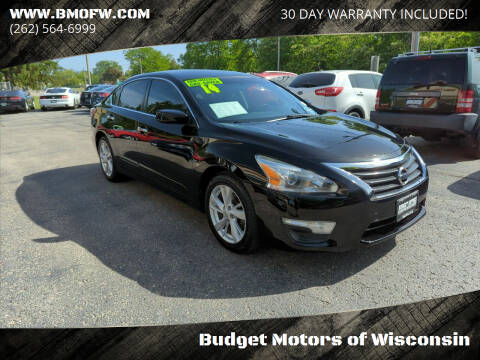 2014 Nissan Altima for sale at Budget Motors of Wisconsin in Racine WI