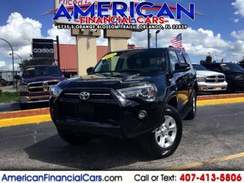 2021 Toyota 4Runner for sale at American Financial Cars in Orlando FL