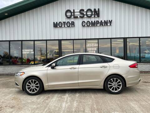 2017 Ford Fusion for sale at Olson Motor Company in Morris MN