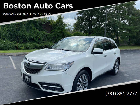 2016 Acura MDX for sale at Boston Auto Cars in Dedham MA