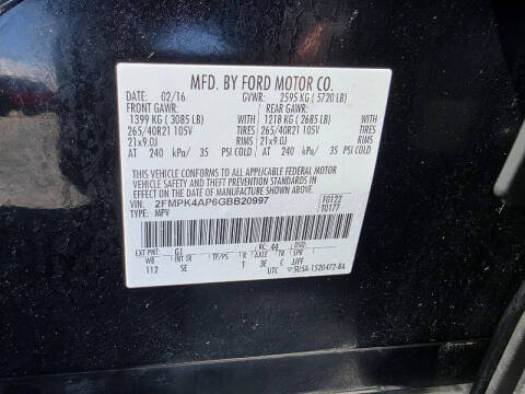 2016 Ford Edge Sport