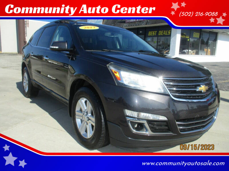 2013 Chevrolet Traverse for sale at Community Auto Center in Jeffersonville IN