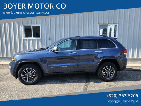 2021 Jeep Grand Cherokee for sale at BOYER MOTOR CO in Sauk Centre MN