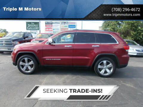 2014 Jeep Grand Cherokee for sale at Triple M Motors in Saint John IN