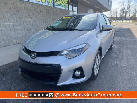 2014 Toyota Corolla for sale at Becks Auto Group in Mason OH