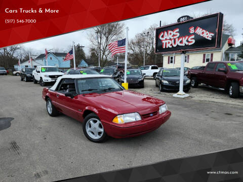 1991 Ford Mustang for sale at Cars Trucks & More in Howell MI