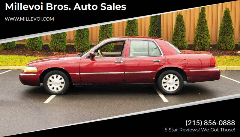 2004 Mercury Grand Marquis for sale at Millevoi Bros. Auto Sales in Philadelphia PA