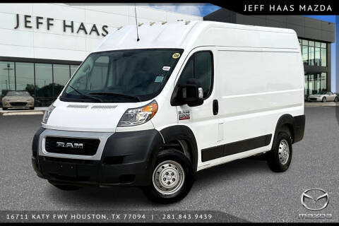 2019 RAM ProMaster for sale at JEFF HAAS MAZDA in Houston TX