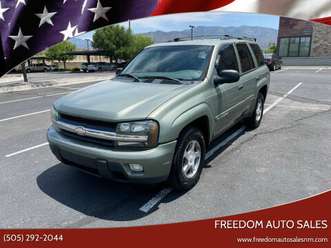 2003 Chevrolet TrailBlazer for sale at Freedom Auto Sales in Albuquerque NM