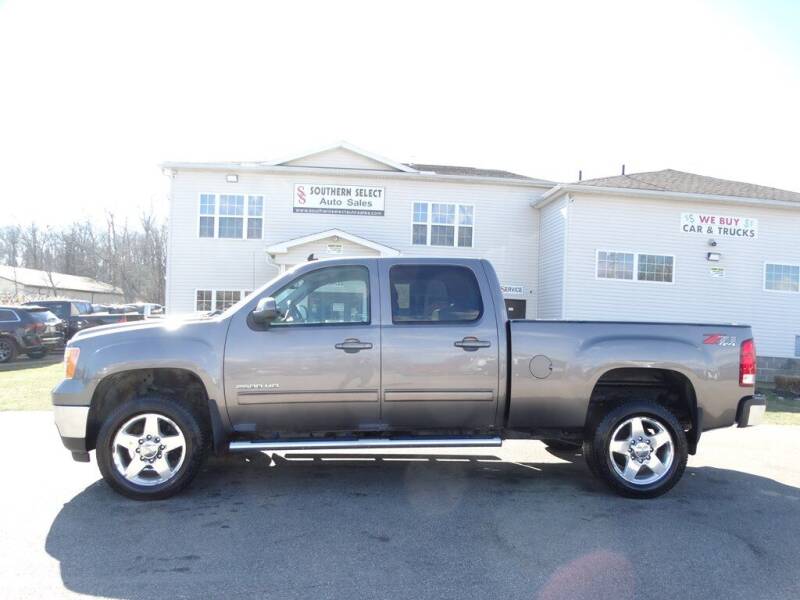 2013 GMC Sierra 2500HD for sale at SOUTHERN SELECT AUTO SALES in Medina OH