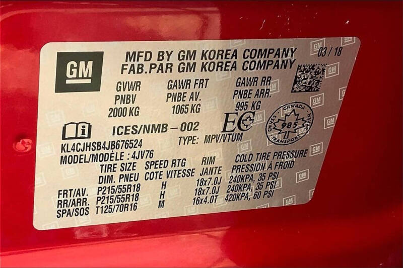 2018 Buick Encore Premium