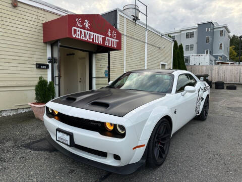 2019 Dodge Challenger for sale at Champion Auto LLC in Quincy MA