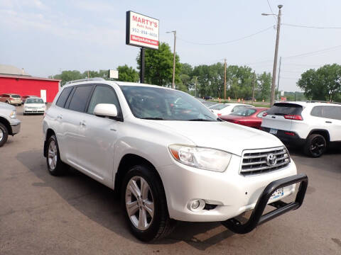2008 Toyota Highlander for sale at Marty's Auto Sales in Savage MN