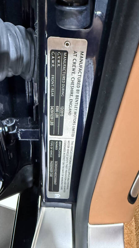 2016 Bentley Continental GT V8 S