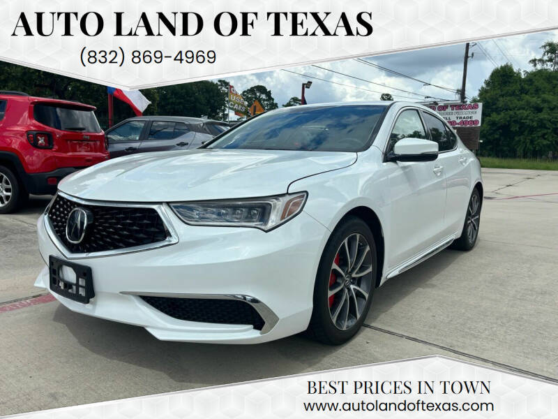 2018 Acura TLX for sale at Auto Land Of Texas in Cypress TX