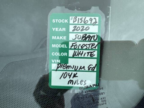 2020 Subaru Forester Premium