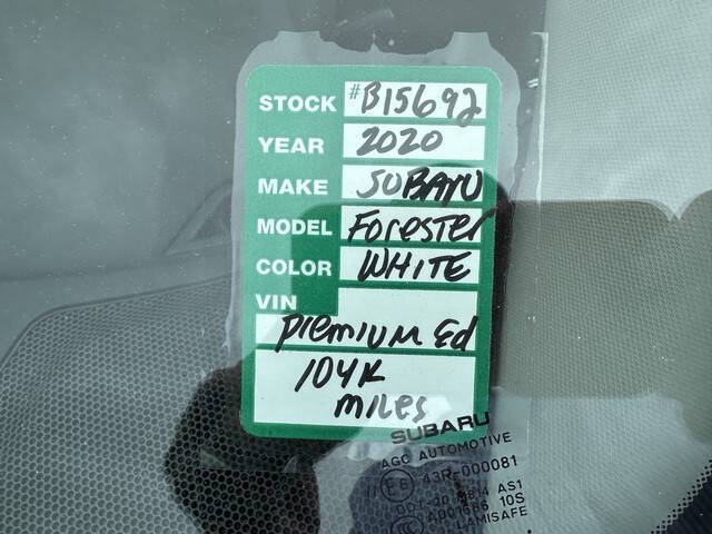 2020 Subaru Forester Premium