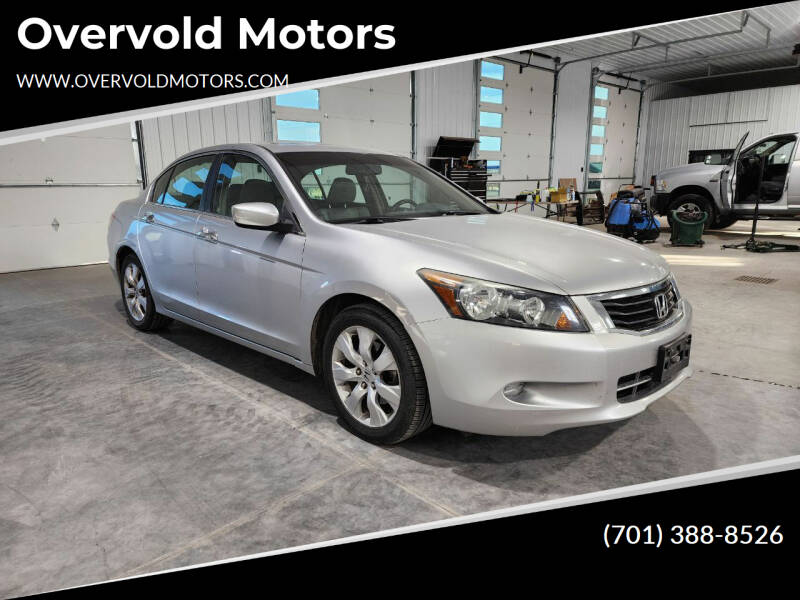 2009 Honda Accord for sale at Overvold Motors in Detroit Lakes MN