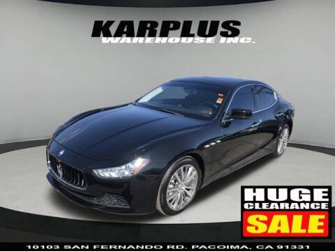 2016 Maserati Ghibli for sale at Karplus Warehouse in Pacoima CA