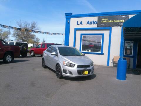 2014 Chevrolet Sonic for sale at LA AUTO RACK in Moses Lake WA