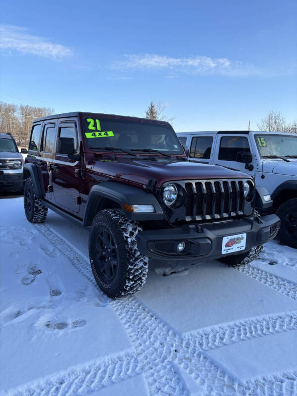 2021 Jeep Wrangler Unlimited for sale at ALL WHEELS DRIVEN in Wellsboro PA