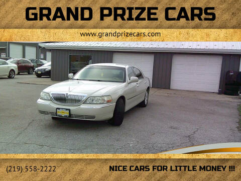 2006 Lincoln Town Car for sale at Grand Prize Cars in Cedar Lake IN