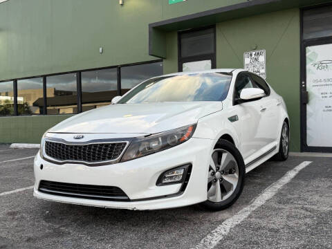 2016 Kia Optima Hybrid for sale at KARZILLA MOTORS in Oakland Park FL