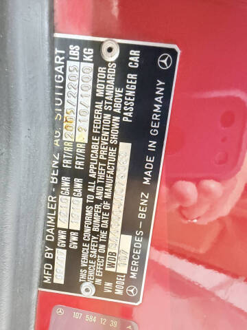 1988 Mercedes-Benz 560-Class 560 SL