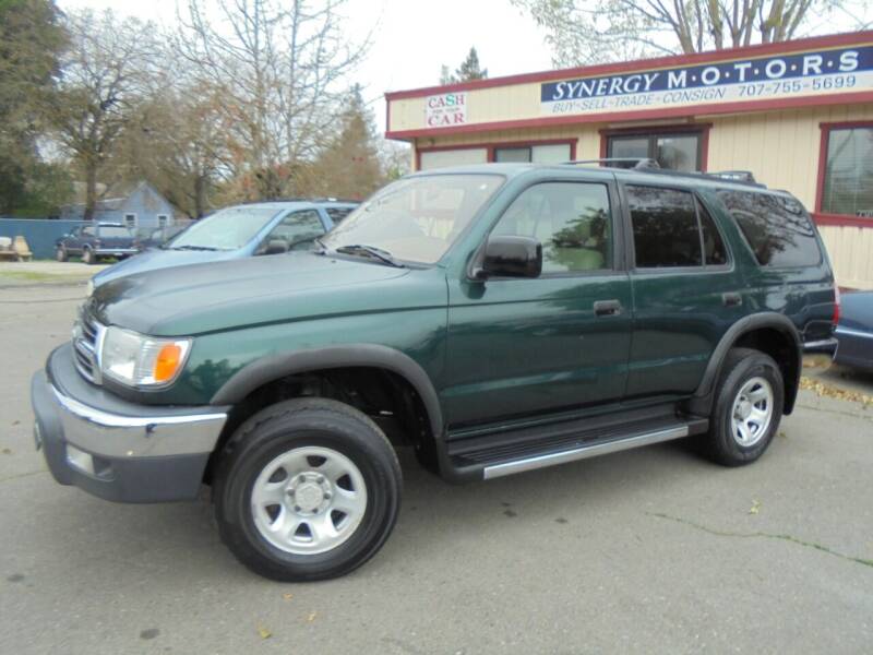 1999 Toyota 4Runner for sale at Synergy Motors - Nader's Pre-owned in Santa Rosa CA